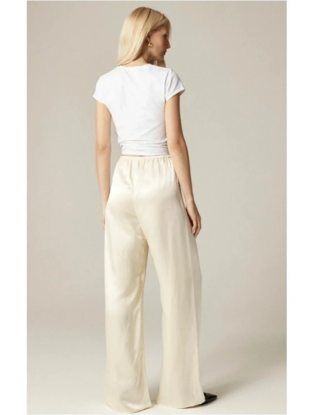 J.Crew Cosmo Pant in Luster Charmeuse - Picture 4 of 10